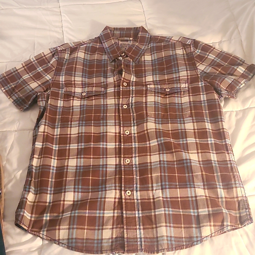 Plaid Button Down Shirt